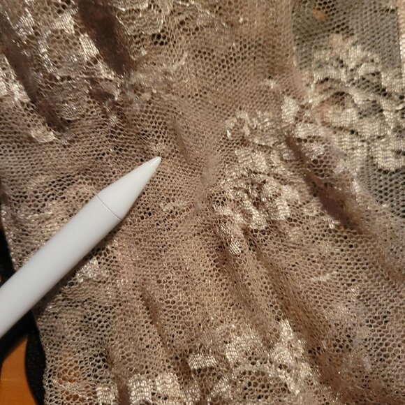 NWT The Limited Womens M Y2K Lace Fairy Grunge Whimsygoth HIgh Neck Layering Top - Picture 7 of 9